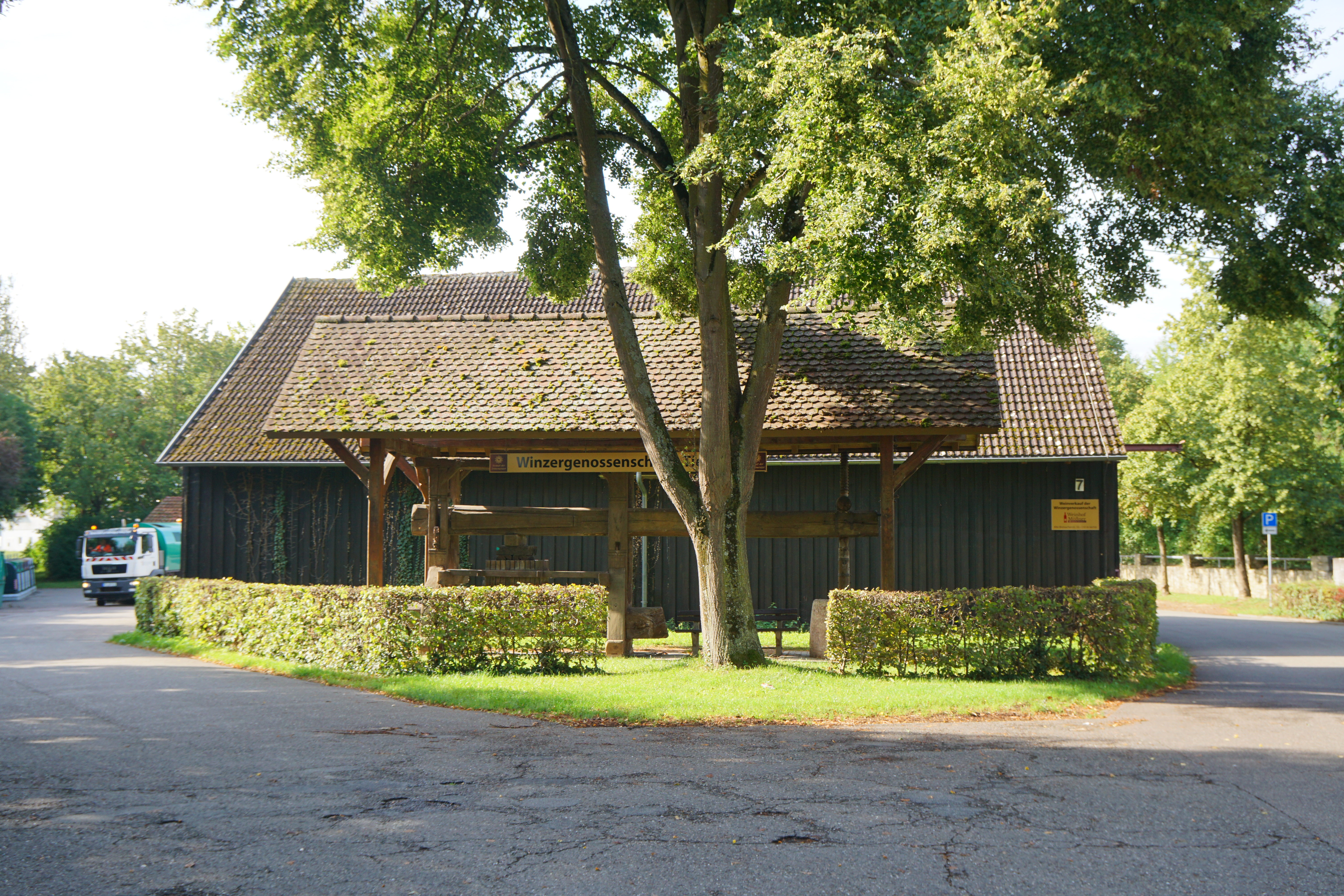 Traubenannahmestelle